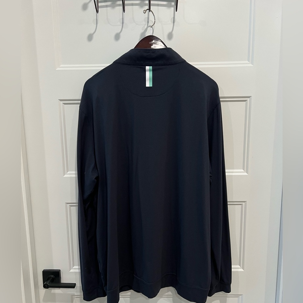 Rhoback Performance Quarter Zip Pullover Black- M… - image 5